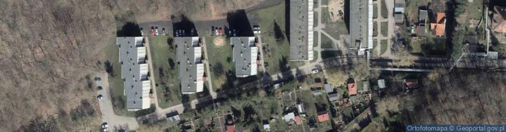 Zdjęcie satelitarne Spółdzielnia Mieszkaniowa Skolwin