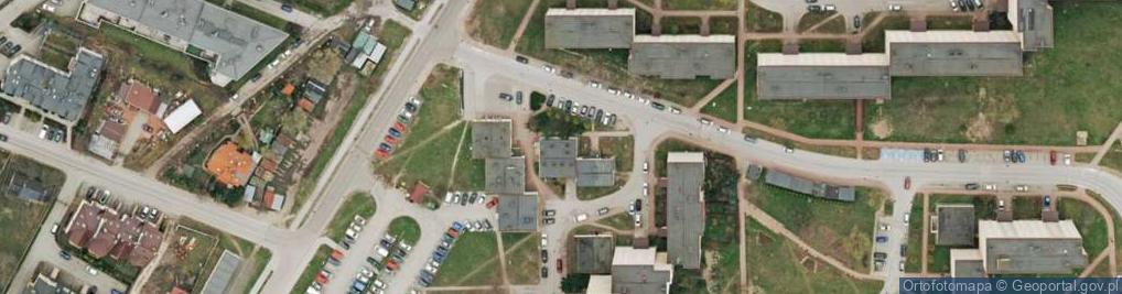 Zdjęcie satelitarne Spółdzielnia Mieszkaniowa Słoneczne Wzgórze