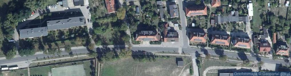 Zdjęcie satelitarne Spółdzielnia Mieszkaniowa Sobieski w Szprotawie