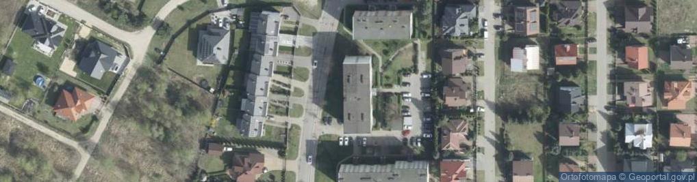 Zdjęcie satelitarne Spółdzielnia Mieszkaniowa Spójnik w Wyszkowie