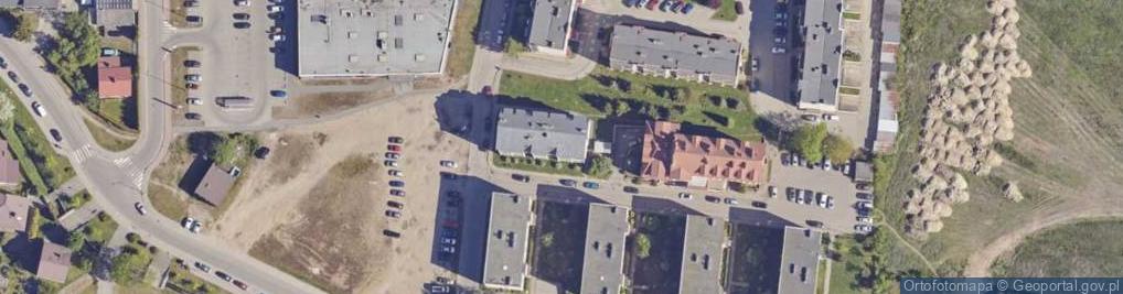 Zdjęcie satelitarne Spółdzielnia Mieszkaniowa Standard w Mławie
