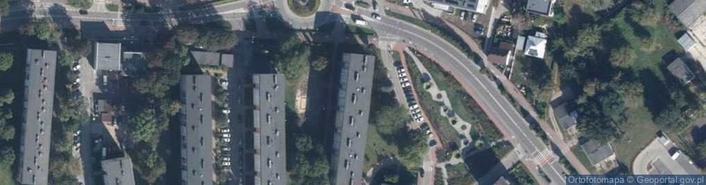 Zdjęcie satelitarne Spółdzielnia Mieszkaniowa Topola