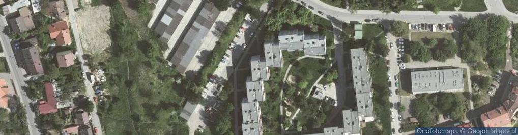Zdjęcie satelitarne Spółdzielnia Mieszkaniowa Tramwajarz