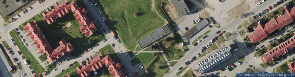 Zdjęcie satelitarne Spółdzielnia Mieszkaniowa Ujeścisko