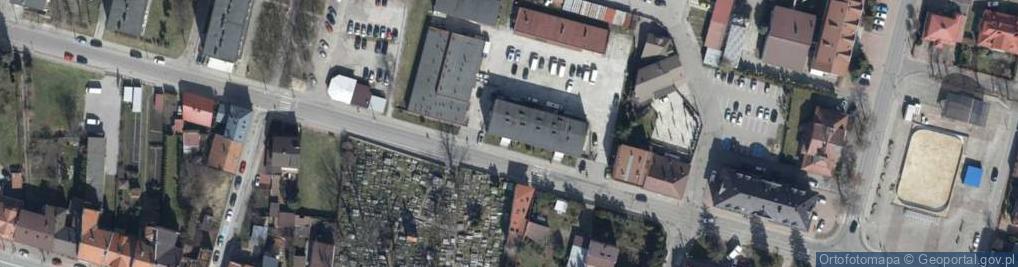 Zdjęcie satelitarne Spółdzielnia Mieszkaniowa w Brzesku