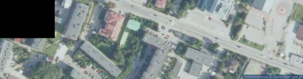 Zdjęcie satelitarne Spółdzielnia Mieszkaniowa w Opatowie