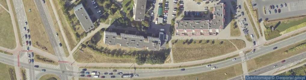 Zdjęcie satelitarne Spółdzielnia Mieszkaniowa Włókno
