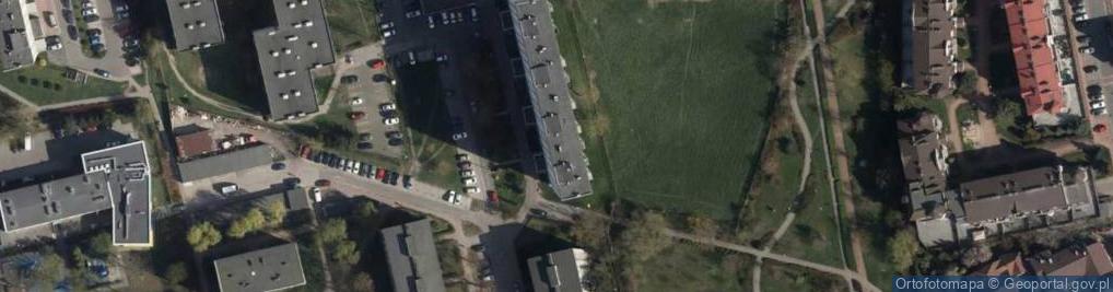 Zdjęcie satelitarne Spółdzielnia Mieszkaniowa Wrzos Ursus