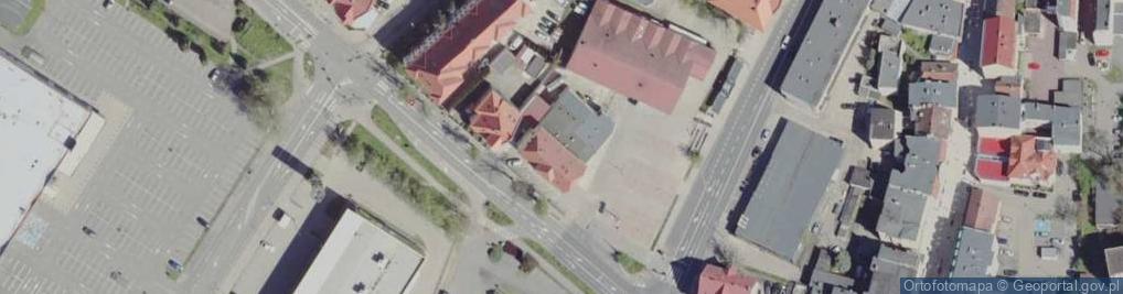 Zdjęcie satelitarne Spółdzielnia Mleczarska w Żarach