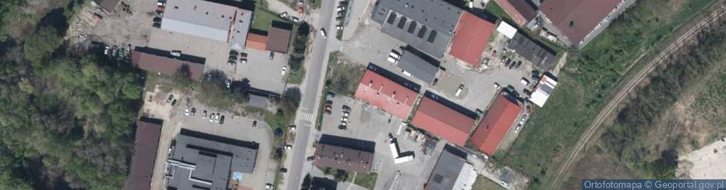 Zdjęcie satelitarne Spółdzielnia Ogrodniczo Pszczelarska w Gorlicach