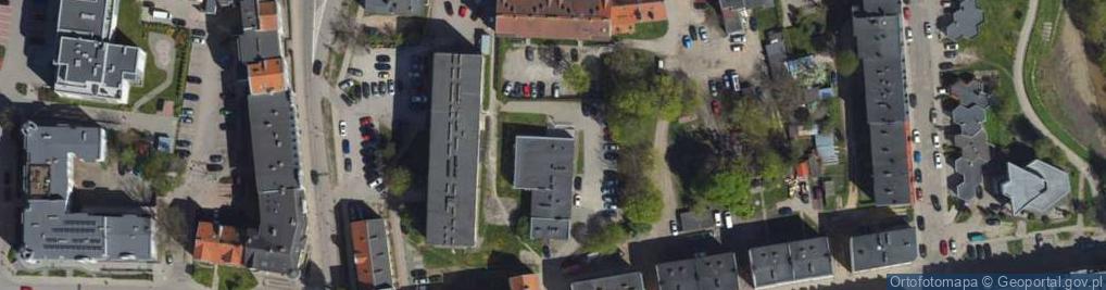 Zdjęcie satelitarne Spółdzielnia Pracy Medyk w Elblągu
