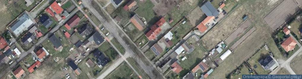 Zdjęcie satelitarne Spółdzielnia Produkcji Rolnej w Chrząstowicach z S w Suchym Borze [ w Likwidacji