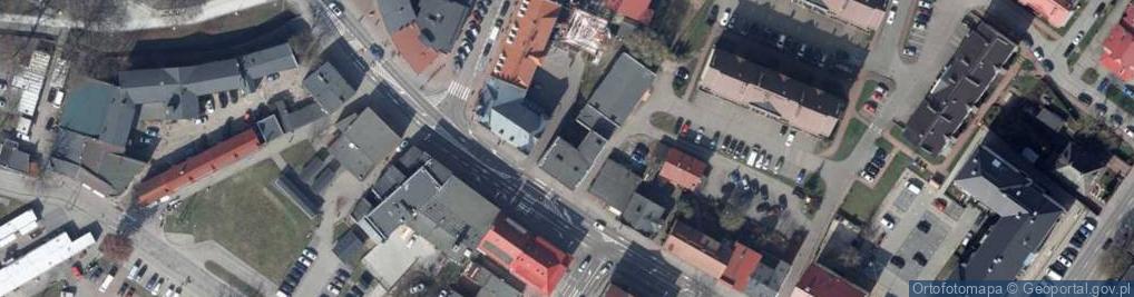 Zdjęcie satelitarne Spółdzielnia Rrzemieślnicza w Goleniowie