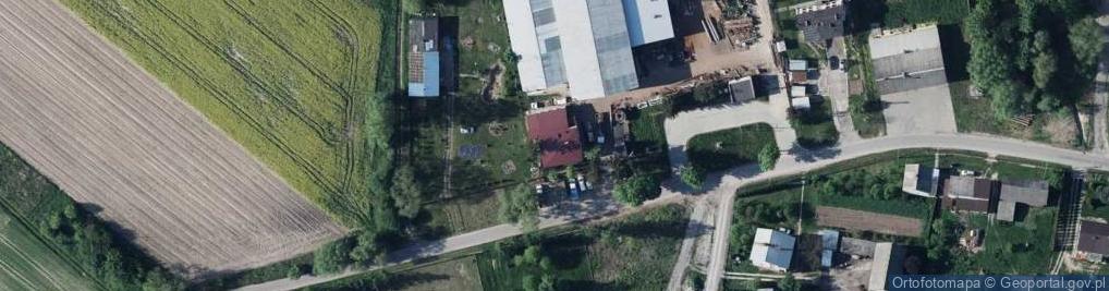 Zdjęcie satelitarne Spółdzielnia Usługowo Produkcyjna Zakład Usług Technicznych Energetyki w Stężycy