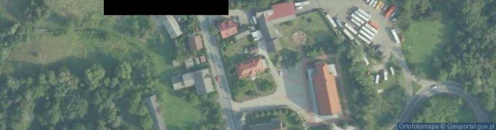 Zdjęcie satelitarne Społeczny Komitet Odnowy Zespołu Zabytkowego Kościoła Romańskiego w Dziekanowicach