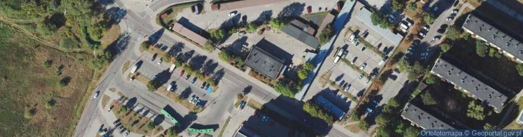 Zdjęcie satelitarne Społeczny Parking Strzeżony w Białymstoku
