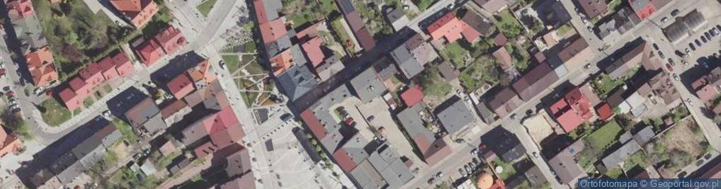 Zdjęcie satelitarne Społem Powszechna Spółdzielnia Spożywców w Jaworznie