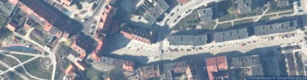 Zdjęcie satelitarne Społem Powszechna Spółdzielnia Spożywców w Lidzbarku Warmińskim
