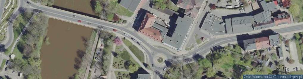 Zdjęcie satelitarne Społem Powszechna Spółdzielnia Spożywców w Żaganiu