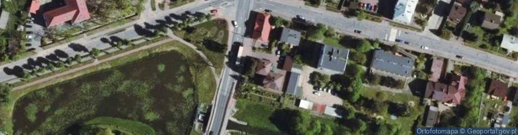 Zdjęcie satelitarne Spółka Wodna Gmina Miasto Przasnysz