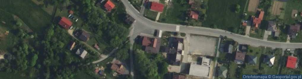Zdjęcie satelitarne Spółka Wodno Ściekowa w Przybędzy