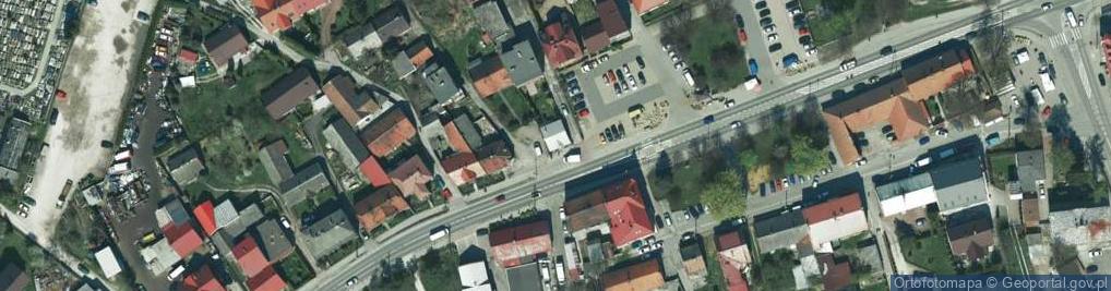 Zdjęcie satelitarne Spożywczo Przemysłowy Markecik Rodzinny