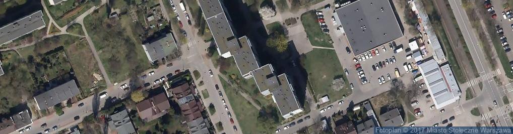 Zdjęcie satelitarne Sprzedaż Art Ogólnospoż Wyrobów Tytoniowych Borecka Kubicka Wiesława