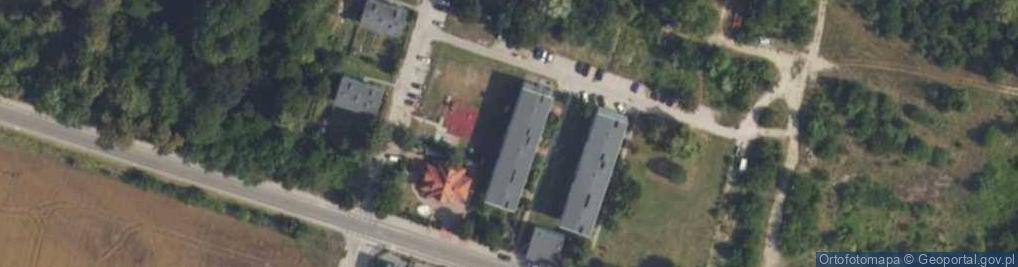 Zdjęcie satelitarne Sprzedaż Art Przemysłowych Bud Sieci Markiet Przychodzka Ewa