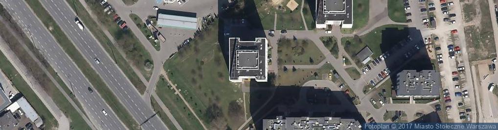 Zdjęcie satelitarne Sprzedaż Art Spoż Przem Małgorzata Wachowicz Mieczysław Wachowicz