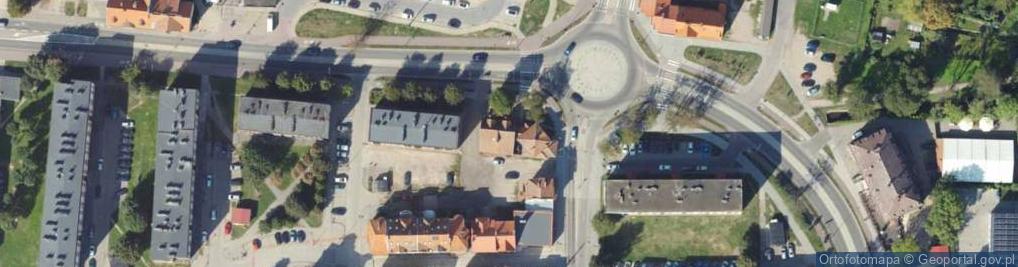 Zdjęcie satelitarne Sprzedaż Artykułów Przemysłowych i Odzieży Używanej