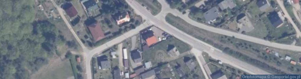 Zdjęcie satelitarne Sprzedaż Detaliczna Pojazdów Samochodowych Arkadiusz Sychta