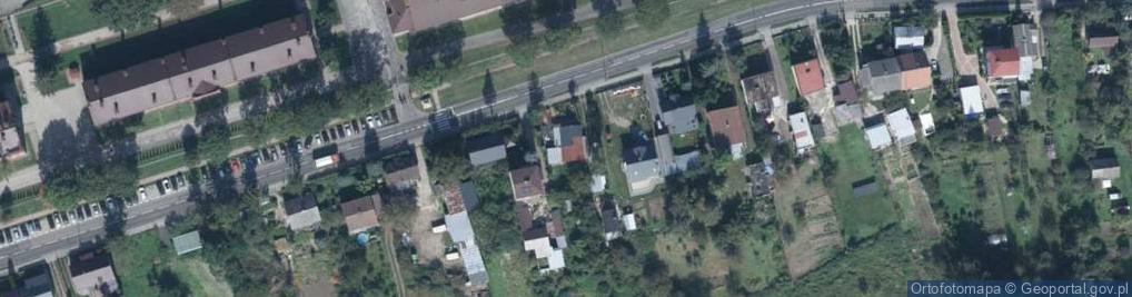 Zdjęcie satelitarne Sprzedaż Detaliczna Wyrobów Tekstylnych Krzysztof Paskiewicz