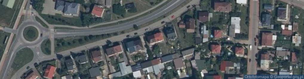 Zdjęcie satelitarne Sprzedaż Detaliczna Wyrobów Tekstylnych, Odzieży i Obuwia Prowadzona Na Straganach i Targowiskach Bogusław Marchela