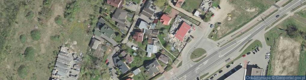 Zdjęcie satelitarne Sprzedaż Drzewek i Krzewów Ozdobnych