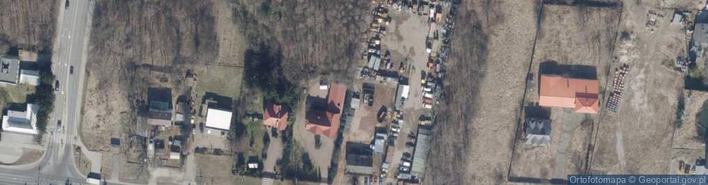 Zdjęcie satelitarne Sprzedaż Hurtowa i Detaliczna Marzena Rutkowska