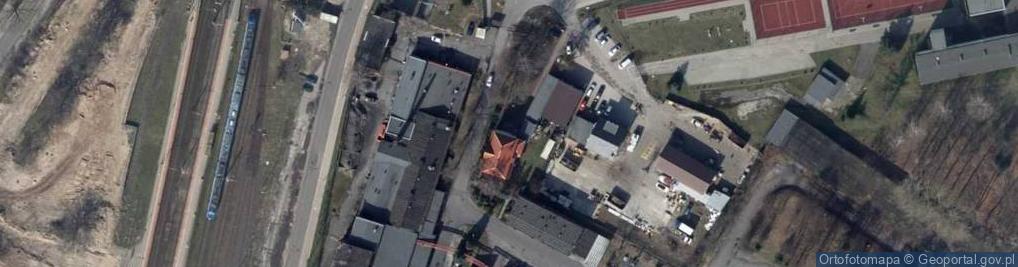 Zdjęcie satelitarne Sprzedaż i Wymiana Ogumienia, Akumulatorów, Akcesoriów Gołębiewski Tomasz