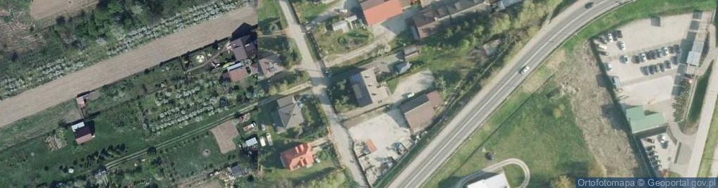 Zdjęcie satelitarne Sprzedaż Materiałów Budowlanych Andrzej Pacocha Józef Baryłka
