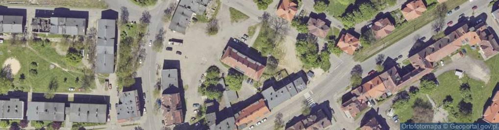 Zdjęcie satelitarne Sprzedaż Mebli Wypożyczalnia Kaset Video