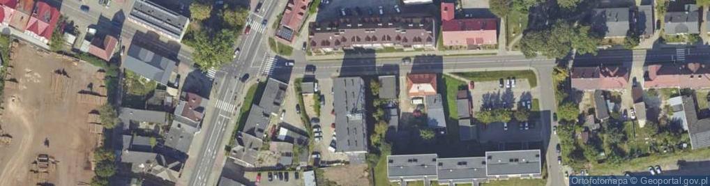 Zdjęcie satelitarne Sprzedaż Odzieży Używanej Pochodzenia Zagranicznego