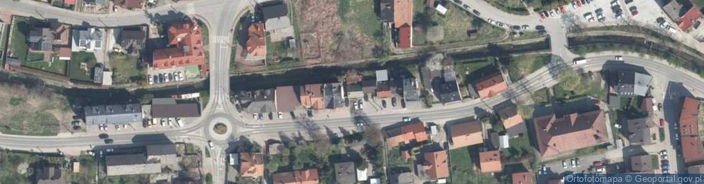 Zdjęcie satelitarne Sprzedaż Odzieży Używanej