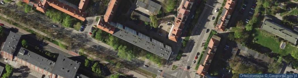 Zdjęcie satelitarne Spychała P., Wrocław