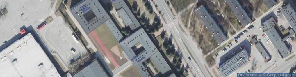 Zdjęcie satelitarne Środowiskowa Higienistka Kurmaniak