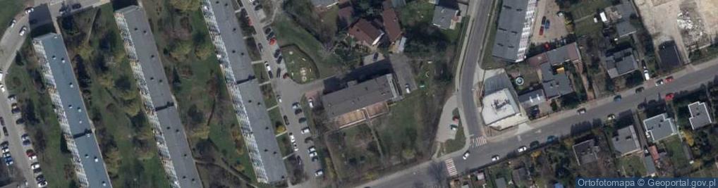 Zdjęcie satelitarne Środowiskowy Dom Samopomocy Tulipan