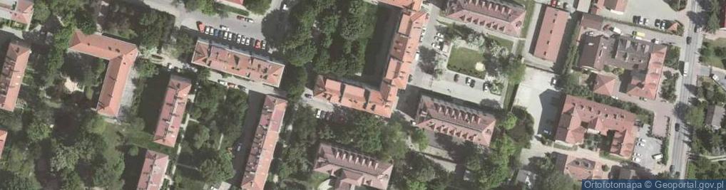 Zdjęcie satelitarne Środowiskowy DOM Samopomocy Vita w Krakowie