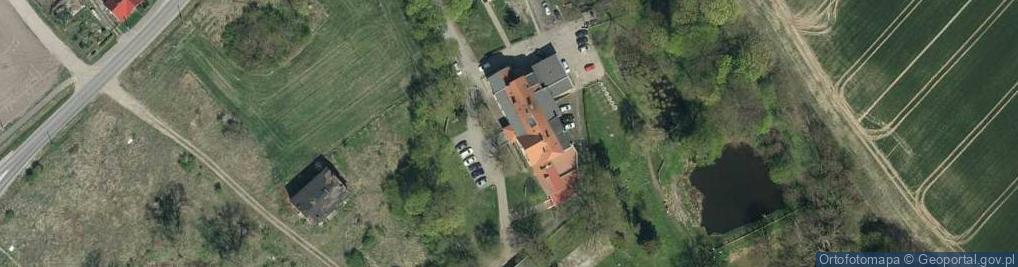Zdjęcie satelitarne Środowiskowy Dom Samopomocy w Gądeczu