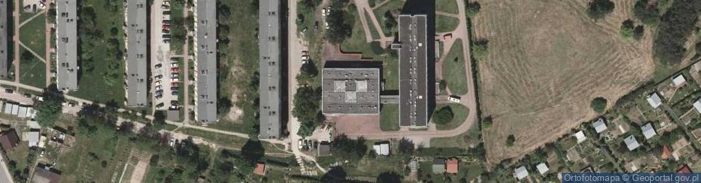 Zdjęcie satelitarne Środowiskowy Dom Samopomocy