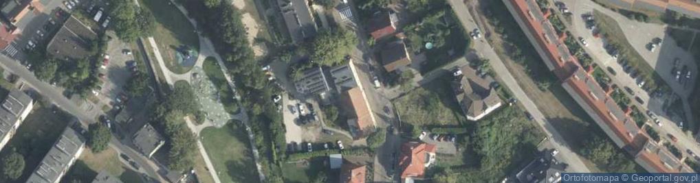 Zdjęcie satelitarne Środowiskowy Dom Samopomocy