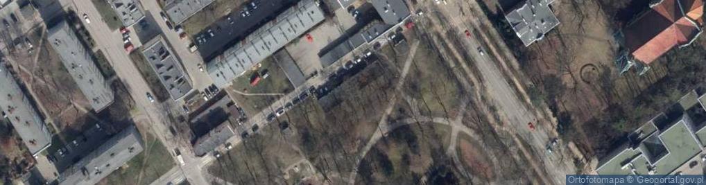 Zdjęcie satelitarne Środowiskowy Dom Samopomocy