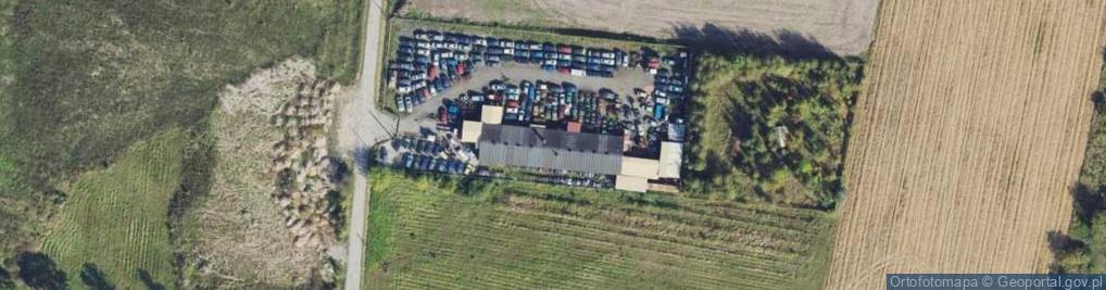 Zdjęcie satelitarne STACJA DEMONTAŻU POJAZDÓW FHU Fagen s.c.