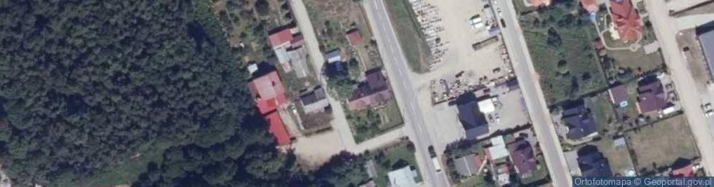 Zdjęcie satelitarne Stacja Kontroli i Obsługi Pojazdów Margut D i M Gutowscy